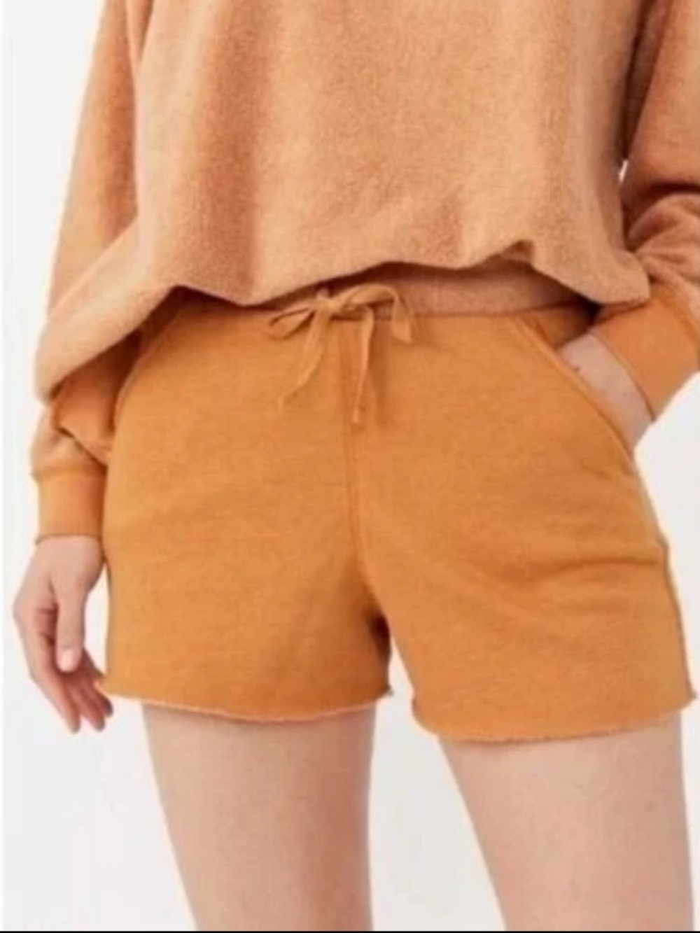 Free People Intimately Kelly Lounge Shorts, in Cognac, NWOT
